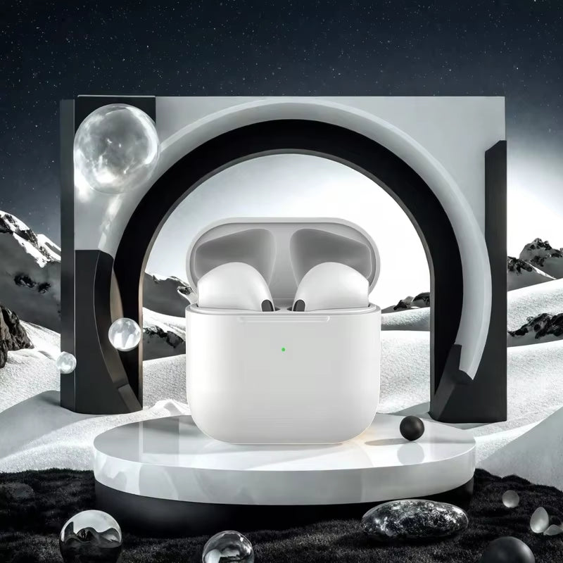 New Little Fourth Generation Bluetooth Earphones Half in Ear Long Range TWS True Wireless Earphones Apply to Smartphones